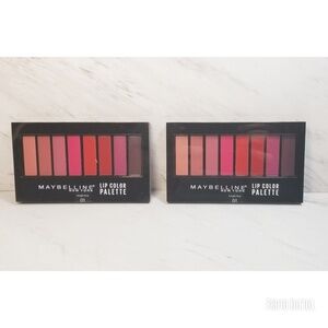 MAYBELLINE Lip Color Palette #1 set of 2